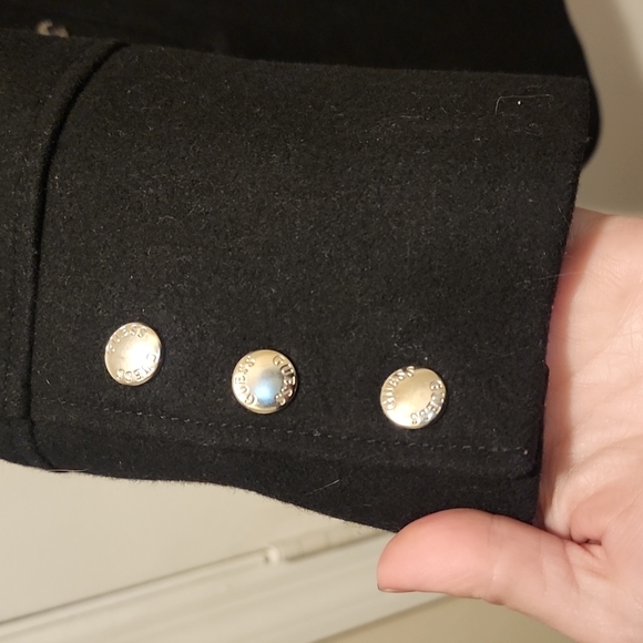 Guess Pea Coat, Wool, SZ XL - Picture 2 of 10